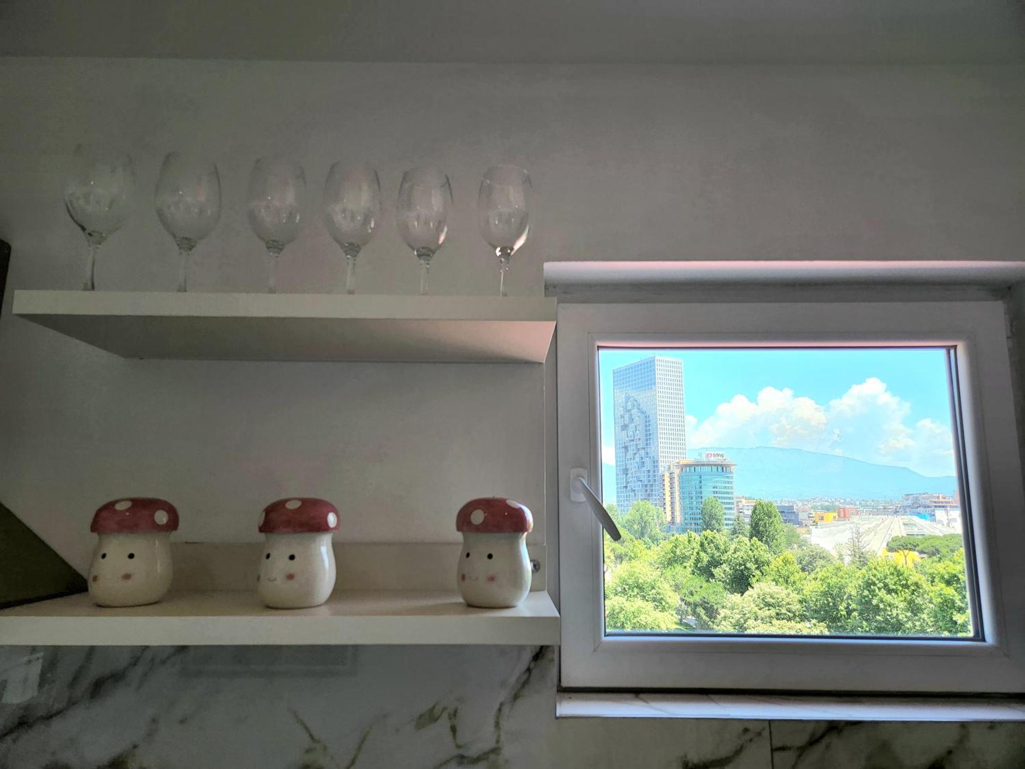 Tirana City Center Penthouse Oasis 外观 照片